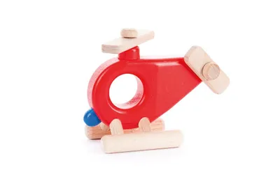 Image de Bajo Helicopter red