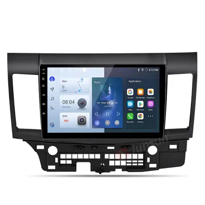 Obrázok produktu pre 2+64G 10,1 palcové autorádio Carplay Andriod13 GPS Navi pre Mitsubishi Lancer 2008-2012 SWC RDS DSP DAB+ WIFI BT 1280*720P