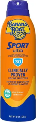 Obrázek produktu pro Banana Boat | Sun Spray Sport SPF 30 - 170g - Voděodolný - Chrání před UVA/UVB zářením