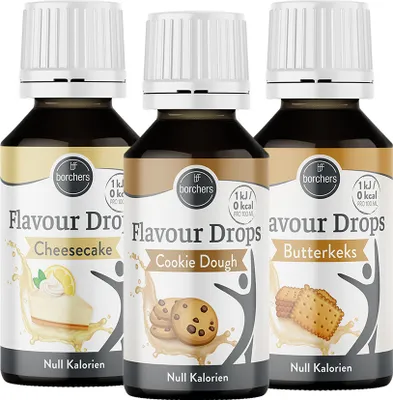 Produktbild von BORCHERS Flavour Drops Probierpaket "Konditorei"