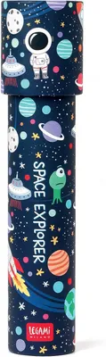 Produktbild von Kaleidoskop – Lernspiel für Kinder – Durchmesser 4,5 cm – Thema: Weltraum – Farbe