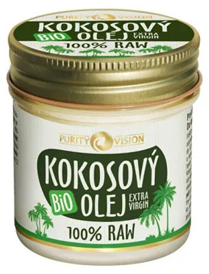 Obrázek produktu pro Raw Bio Kokosový olej, 120 ml