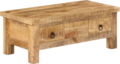 Produktbild von The Living Store Couchtisch 90 x 45 x 35 cm Massivholz Mango