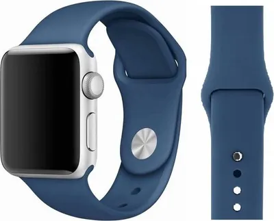 Produktbild von Original Apple Sport Armband M/L 38/40/41mm MNJ22ZM/A Ocean Blue