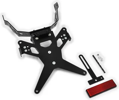 Obrázok produktu pre Držiak evidenčného čísla ZIEGER X-Line kompatibilný s Triumph Daytona 675 BJ 2006-12 / Daytona 675 R BJ 2006-12