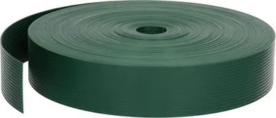 Produktbild von Sellon24® PVC Sichtschutzstreifen Doppelstabmatten Zaun 50m x 4,75 cm Grün Sichtschutz Windschutz Garten Gartenzaun 1200g/m²