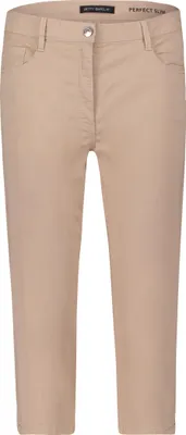 Produktbild von Betty Barclay 3/4-Sommerhose Slim Fit Mid Waist 5-Pocket Schrittlänge 52 cm