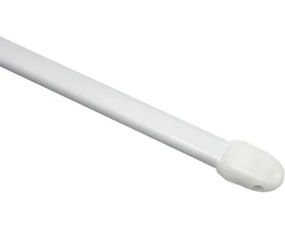 Obrázek produktu pro Vitrážní tyč, plochá, roztažitelná, 11mm, bílá, 30-40 cm