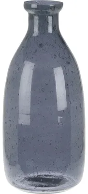 Image de Bouteille en verre, Ø 10 cm, bleue