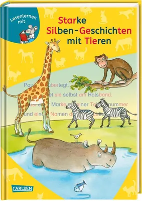 Produktbild von LESEMAUS zum Lesenlernen Sammelbände: Starke Silben-Geschichten mit Tieren zum Lesenlernen