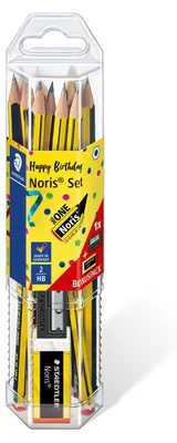 Produktbild von Staedtler Noris Set HB Bleistift-Set 12 Stück mit Radierer