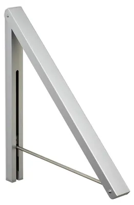 Produktbild von SOTECH Klappbügelhalter – Aluminium eloxiert, klappbar, Garderobenstange Kleiderlüfter
