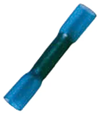 Image de Raccord bout à bout isolé Intercable ICIQ2WSV, 1,5-2,5 mm², bleu, avec gaine thermorétractable
