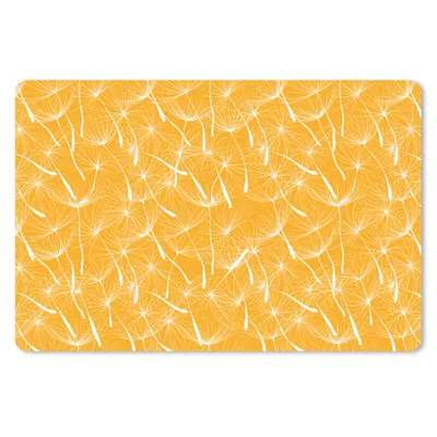 Produktbild von MuchoWow® Schreibtischunterlage Löwenzahn - Orange - Blumen - Sommer 60x40 cm - XXL Mauspad - Großes Mauspad