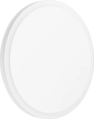 Produktbild von EGLO LED Deckenleuchte Mongodio 1, 1 flammige Wandlampe, Deckenlampe aus Stahl und Kunststoff in Weiß, Wohnzimmerlampe, warmweiß, Ø 20 cm