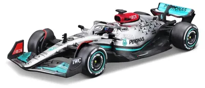 Productafbeelding van BBURAGO 18-38066, Model van een sportauto, Gemonteerd, 1:43, Mercedes W13 (nummer 63), Geschikt voor alle geslachten, Metaal, Kunststof
