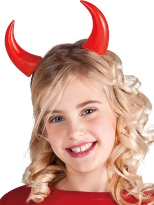 Immagine prodotto di Cerchietto con corna da diavolo per bambini