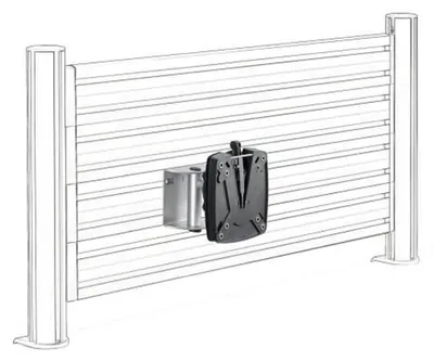Produktbild von Novus TSS-Tragschlitten SlatWall Monitorhalter bis ca. 10 kg