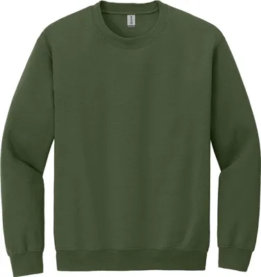 Immagine prodotto di Gildan - Felpa girocollo da uomo/donna unisex LT2002 (L) (verde militare)
