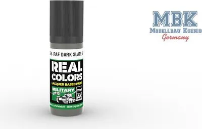 Obrázek produktu pro AK Interactive S.L. AK-RC968 REAL COLORS: RAF tmavě šedá 17 ml