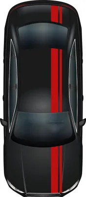 Produktbild von Rennstreifen Set Karminrot Viper Streifen Stripes Zubehör Auto Haube Dach Heck