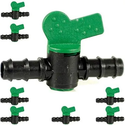 Durchflussventil 25 mm für Tropfbewässerung, 50 Stück