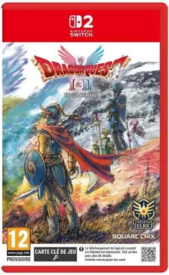 Produktbild von Square Enix Dragon Quest I & II HD-2D Remake (Nintendo Switch 2), Nintendo Switch, E10+ (Jeder über 10 Jahre)