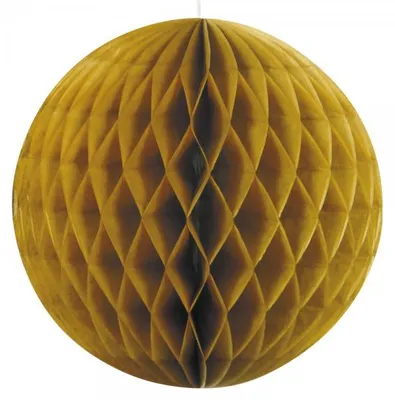 Produktbild von Wabenball gold 20 cm