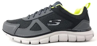 Immagine prodotto di Scarpe da ginnastica Skechers Track, modello da allenamento, sneakers grigie, adatte anche per il tempo libero