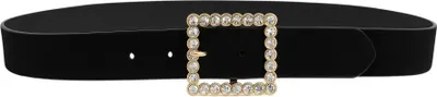 Produktbild von Ledergürtel Blingy aus echtem Leder mit Strass Schließe von collezione alessandro