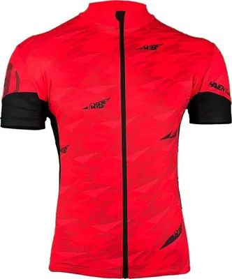 Produktbild von HAVEN Kurzarm Fahrradtrikot - SKINFIT NEO - Rot/Schwarz 2XL