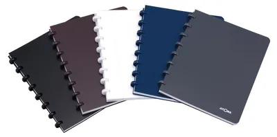 Produktbild von Atoma – Notizbuch, ft A4, 144 Seiten, PP, liniert, verschiedene Farben