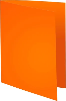 Produktbild von Exacompta 5x 100er Packung FOREVER® 170 mit rotem Rand - Orange - 421007E