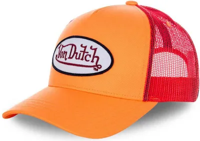Produktbild von Von Dutch Originals Trucker Cap - FRESH Poly Mesh orange