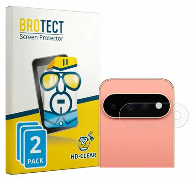 Produktbild von 2x Für Google Pixel 11 Pro (NUR Kameraschutz) Schutzfolie BROTECT Displayschutz Display Schutz Folie Klar Transparent