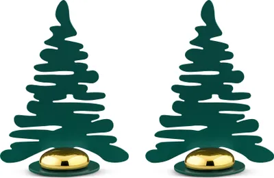Zdjęcie produktu dla Alessi Barkplacetree, podkładka pod talerz, 2 sztuki (numer artykułu: BM16S2 GR, EAN: 8003299458288)