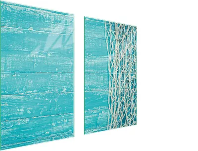 Produktbild von Glasschutzplatte Für Herd 75X52 Türkis