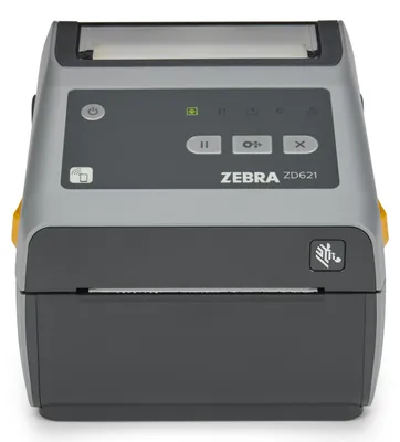 Obrázek produktu pro Zebra ZD621, Přímý tepelný, 203 x 203 DPI, 203 mm/s, Kabelový a bezdrátový, Šedá