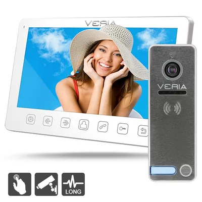 Obrázek produktu pro SET Videotelefon VERIA 7070B bílý + vstupní stanice VERIA 230