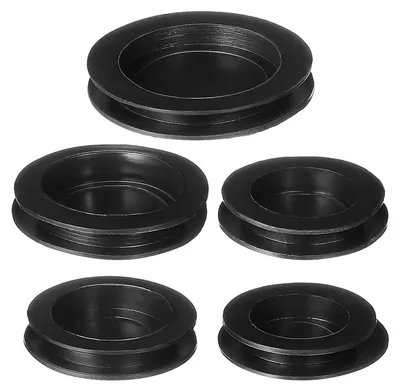 Productafbeelding van PERSELOSO, 5 stuks rubberen afsluitdopjes voor spaarpotten, robuust en eenvoudig te installeren