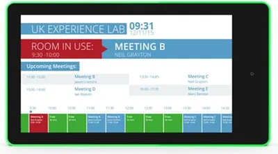 Produktbild von ALLNET Meetingraum RGB LED Tablet 10" RK3288 Android 10 und NFC/RFID - 16 GB - 25,4 cm
