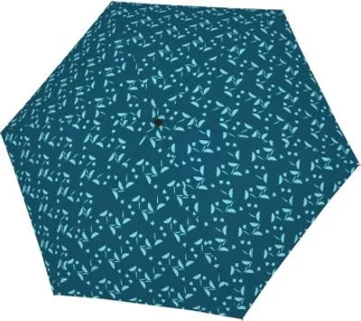 Image de doppler parapluie de poche parapluie Fiber Havanna Joy Blue bleu