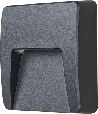 Obrázek produktu pro Rabalux Černé schodišťové LED svítidlo Trento 3W IP65 8894