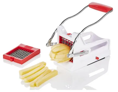 Immagine prodotto di Taglierina per patatine fritte Livarno home con base di aspirazione, 2 accessori