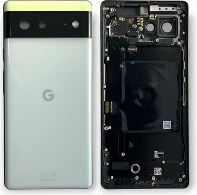 Produktbild von Original Google Pixel 6 Gehäuse Akkudeckel Backcover Sorta Seafoam