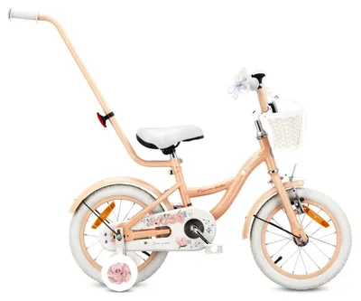 Immagine prodotto di Bicicletta per bambini 14 pollici 3-5 anni Flower bike albicocca Sun Baby
