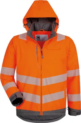 Produktbild von Elysee Warnschutz 2-in-1 Jacke Hademar 22432 Gr. S orange/grau