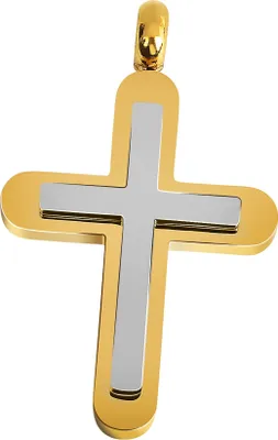 Produktbild von Akzent Edelstahlanhänger, Kreuz