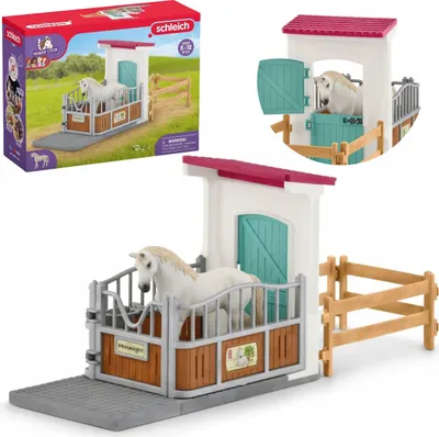 Produktbild von Schleich Horse Club - Pferdekoppel, Figuren für Kinder ab 5+