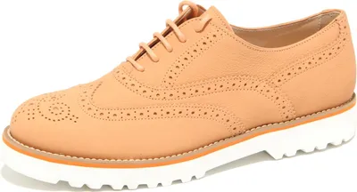 Produktbild von 9809M francesina HOGAN scarpe donna sneaker Frau albicocca